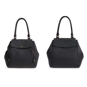 Tory Burch half moon tote